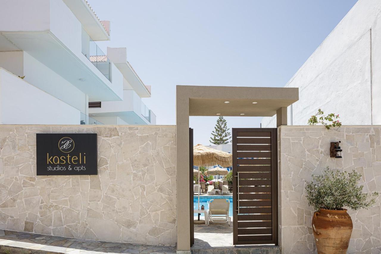 Kasteli Studios & Apartments Pánormos Eksteriør bilde