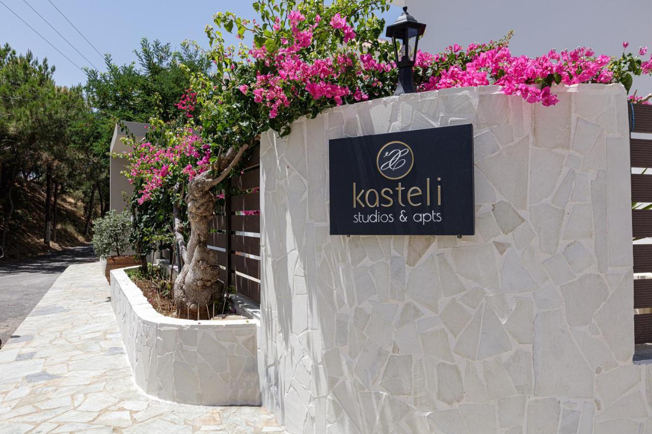 Kasteli Studios & Apartments Pánormos Eksteriør bilde